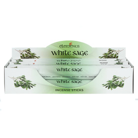 ##Set of 6 White Sage Incense
