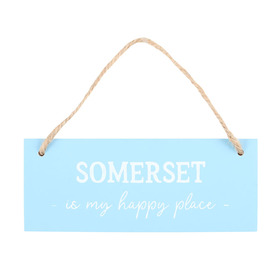 ##*Somerset is My Happy Place MDF Hanging Sign