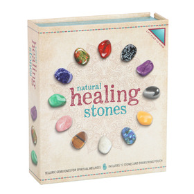 ##Set of 12 Natural Crystal Healing Gemstones