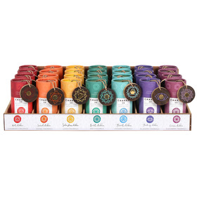 ##Chakra Incense Cones with MDF Holder [Display of 28]