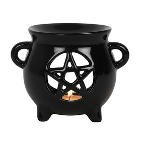 ##Pentagram Cauldron Ceramic Oil Burner