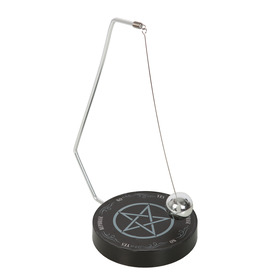 ##Gothic Pentagram Metal Pendulum Decision Maker