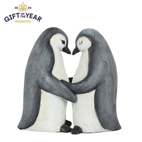 ##Penguin Partners for Life Resin Ornament