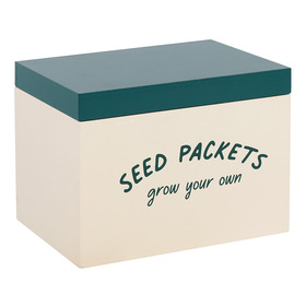 ##Grow Your Own Seed Packet MDF Storage Box