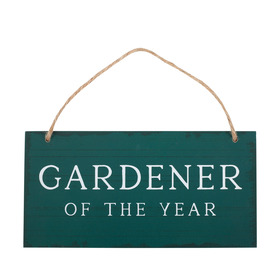 ##Gardener of the Year MDF Hanging Sign