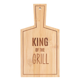 ##King of the Grill Bamboo Serving Board