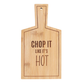 ##Chop It Like It's Hot Bamboo Serving Board