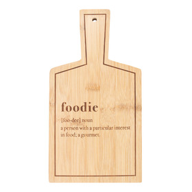 ##Foodie Bamboo Serving Board