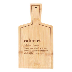 ##Calories Bamboo Serving Board