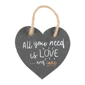 ##All You Need Is Love...And Cake! Slate Heart